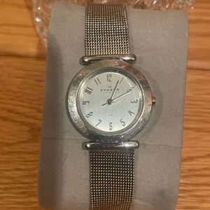 Skagen Denmark steel watch